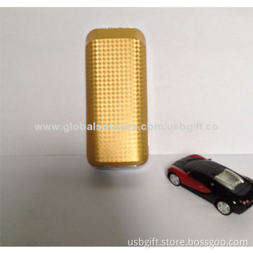 Power Bank/Slim External Battery Charger for iPhone and Other Smartphones with 2,600mAh Capacity